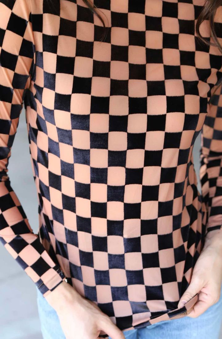 Checkered Burnout Mesh